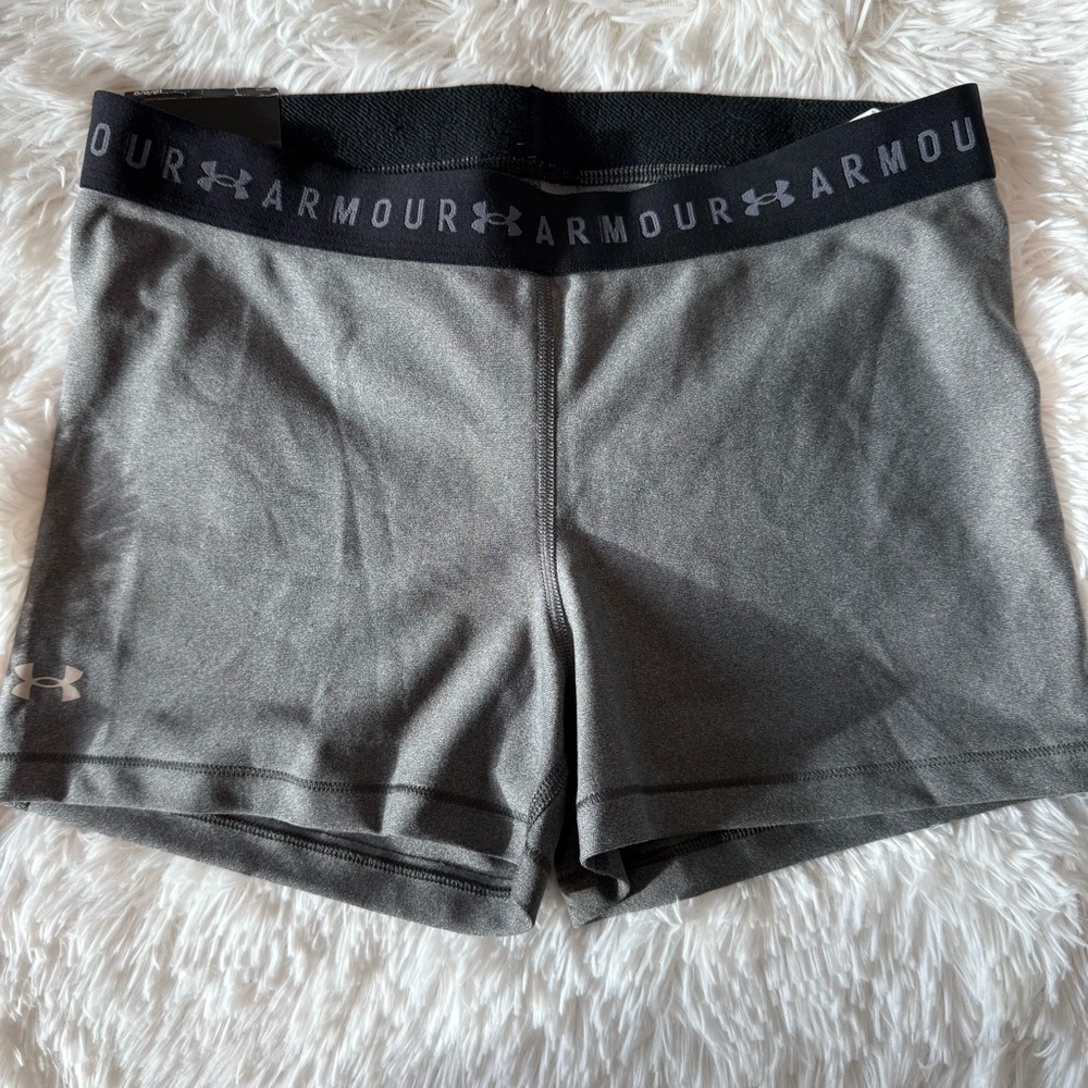 Under Armour Women’s Gray Athletic Compression Shorts